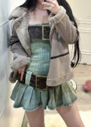Y2K Denim Dress