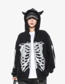 Skeleton Jacket Y2K