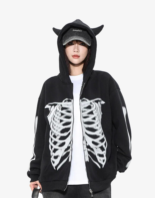 Skeleton Jacket Y2K - Image 3