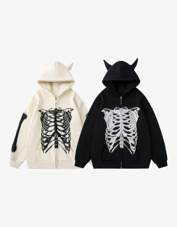 Skeleton Jacket Y2K - Image 5