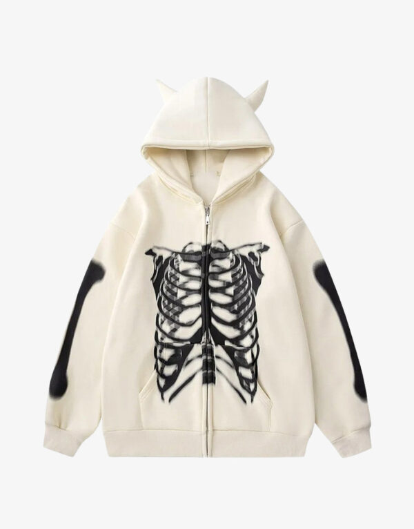 Skeleton Jacket Y2K - Image 6